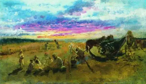 «У костра. Качановка» (1888)