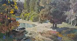 Возле озера, 1983