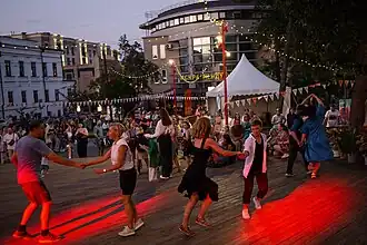 Фестиваль «Столица закатов» в сквере Свердлова