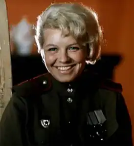 в образе Женечки Земляникиной