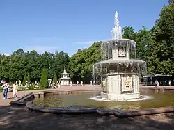 Римские фонтаны. Петергоф.