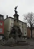 Памятник - фонтан в Нюрнберге