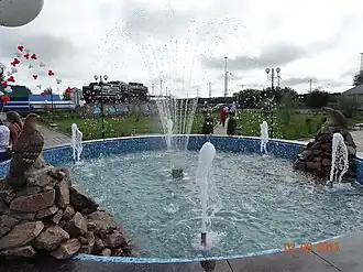 Фонтан на Привокзальной площади