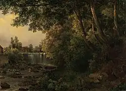 Вид на мызе Фалль графа А. Х. Бенкендорфа близ Ревеля