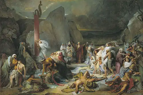 Медный змий (картина Бруни)