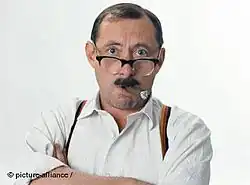 Хайнц Шуберт в роли «отвратного Альфреда»