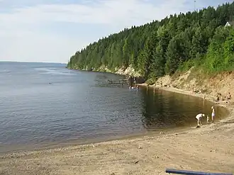 Берег Камского моря