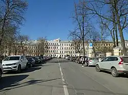 Вид от проспекта Добролюбова