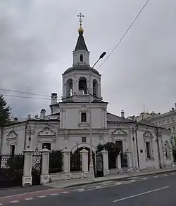 Вид со стороны Рождественского бульвара (август 2024)