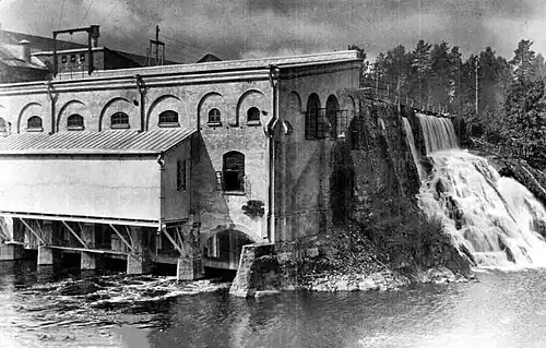 Хямекоски ГЭС, 1935 год