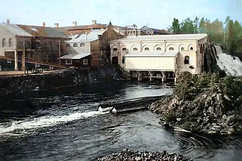 Хямекоски ГЭС, 1938 год