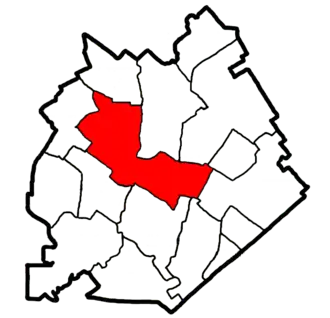 Царичанский поселковый совет на карте
