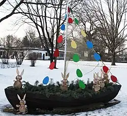 Царникава. Пасхальные зайцы