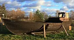 Царникава, этнографический музей. Рыбачий баркас