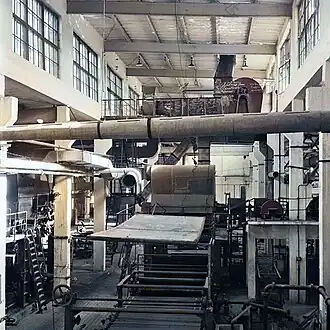 В цеху завода Харлу. 1944 год.