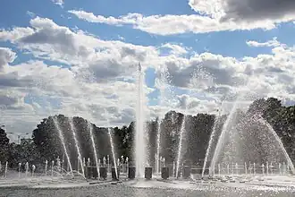 «Фигурный» — главный фонтан комплекса, 2015 год