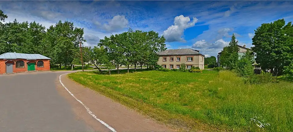 Центр деревни Жабино