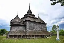 Михайловская церковь 1697 года в селе Куты