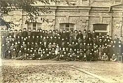 Учащиеся церковно-приходской школы храма