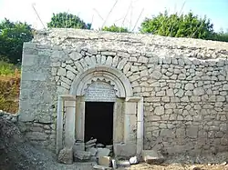 Вход в церковь, с. Шахйери, ноябрь 2017 г.