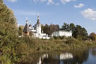 Сохранившаяся церковь Николая Чудотворца (2012)