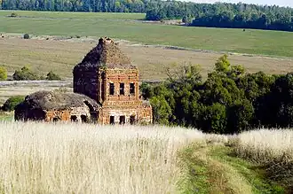 Церковь Спаса Всемилостивого в селе Спасское