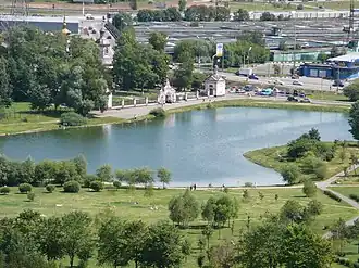 Алтуфьевский пруд, 2010 год