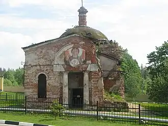 Церковь иконы Божией Матери «Знамение» в Иевлеве-Знаменском (2012)