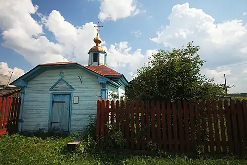 Вид Казанской часовни в 2013 году