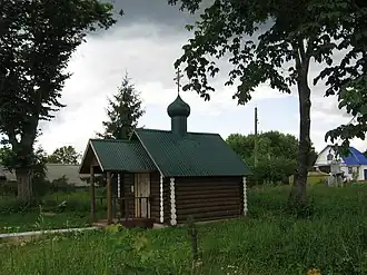 Часовня в деревне Русыня