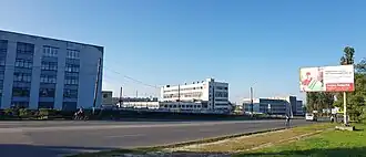 здания комбинатавдоль Михайло-Коцюбинского шоссе в 2021 году