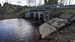 Мост через реку в Падозере