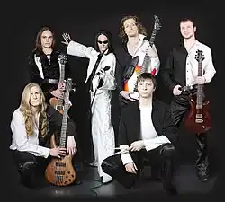 слева направо: П.Сацердов, Н.Курпан, М.Нахимович, Н.Барбуцкий, Е.Снурников, С.Валерианов.