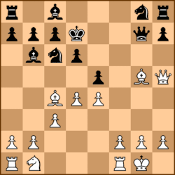 Шахматная партия Лоренцо Буснардо (белые) против Анонима. Рим. 1590 год. Ходы 11-14. Анимация .gif