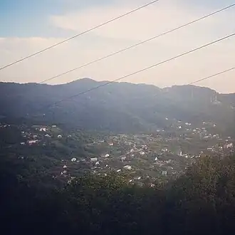 Вид на аул Шхафит