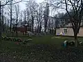 Игровая площадка в центре села Счастливое