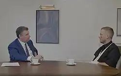 Встреча с французским журналистом и волонтером Адрианом Боке, 2022 г.