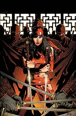 Elektra vol. 2 #3 (ноябрь 2001)Художник: Грег Хорн