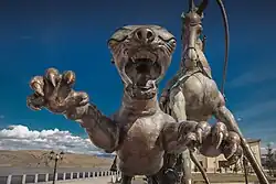 Фрагмент скульптуры «Царская охота»