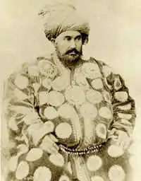 Портрет властителя Бухарского эмирата Музаффара