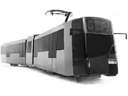 Макет перспективного трамвая