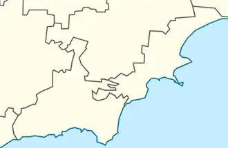 Солнечная Долина на карте