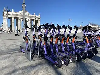 Электросамокаты Юрент у ВДНХ
