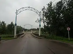 Мост через Юуванйоки в Вяртсиля