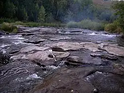 Река Яманташ в августе