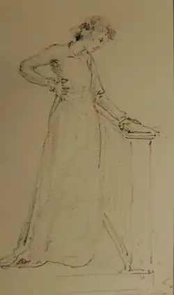 Николай Ярошенко. А. К. Черткова на балконе, 1890 год