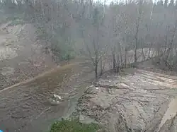 Вид на реку осенью 2019 года