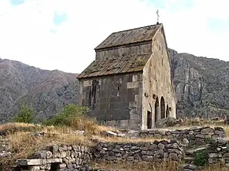 Вид на церковь с северо-запада