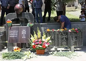 Мемориал в память погибших солдат 6-го мотострелкового батальона 97-й мотострелковой бригады 1-го армейского корпуса