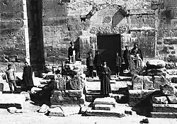 Южный вход церкви, 1908 год